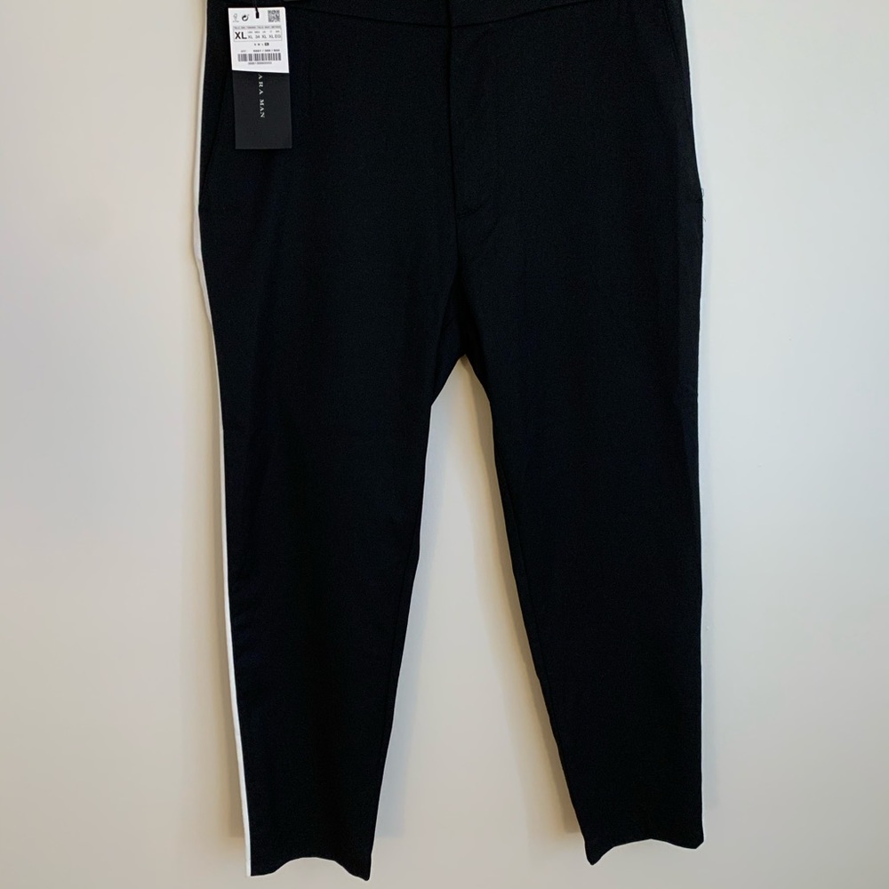 Zara Carrot Cropped Pants